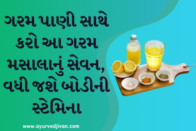 ગરમ પાણી સાથે કરો આ ગરમ મસાલાનું સેવન, વધી જશે બોડીની સ્ટેમિના