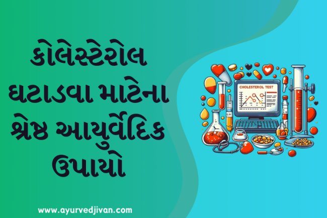 કોલેસ્ટરોલ માટેના બેસ્ટ આયુર્વેદિક ઉપચાર