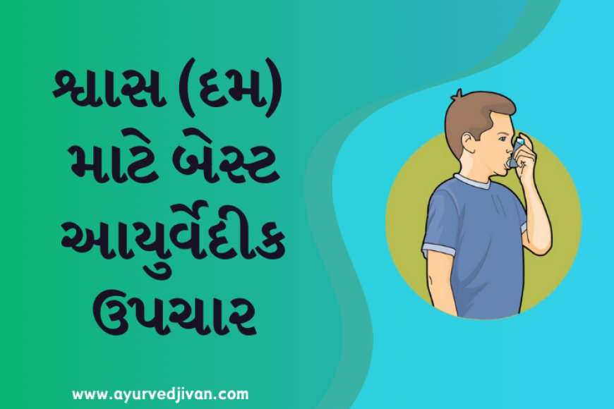 શ્વાસ (દમ) માટે બેસ્ટ આયુર્વેદીક ઉપચાર